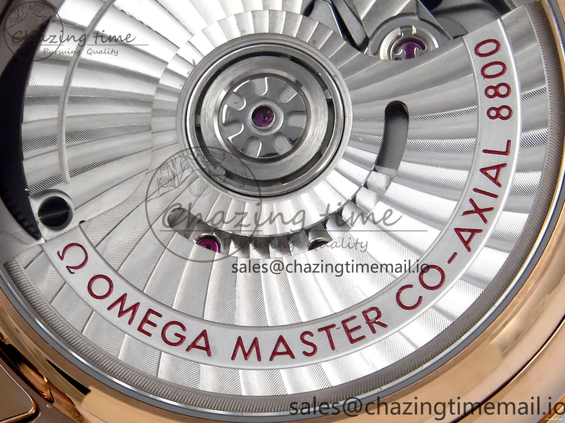 0102 De Ville Prestige Ladies RG VSF 1:1 Best Edition Brown Diamonds Dial on RG Bracelet A Sophisticated 7681